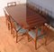 Mahogany & Rio Rosewood Burford Extendable Dining Table & 8 Chairs from Gordon Russell, Set of 9 6