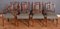 Mahogany & Rio Rosewood Burford Extendable Dining Table & 8 Chairs from Gordon Russell, Set of 9 11