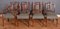 Mesa de comedor extensible de caoba y palisandro de Brasil con 8 sillas de Gordon Russell. Juego de 9, Imagen 11