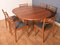 Table Fresco Ronde et 6 Chaises en Teck par Victor Wilkins pour G-Plan, Set de 7 7