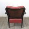 German Rattan Back Armchair, 1920s, Image 3