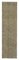 Beige Overdyed Runner Rug, Image 1