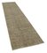 Beige Overdyed Runner Rug, Image 2