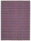 Purple Dhurrie Rug 1