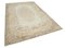 Beige Turkish Vintage Area Rug 2