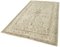 Beige Vintage Turkish Area Rug 3