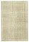 Beige Vintage Turkish Area Rug, Image 1