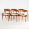Teak Dining Chairs by Erik Buch, Set of 6, Image 2