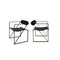 Mid-Century Modern Chairs by Mario Botta for Alias, 1982, Set of 2 1