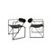 Mid-Century Modern Chairs by Mario Botta for Alias, 1982, Set of 2, Image 1