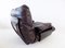 Brown Leather Marsala Chair by Michel Ducaroy for Ligne Roset 4