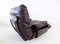 Brown Leather Marsala Chair by Michel Ducaroy for Ligne Roset, Image 4