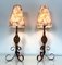 Japanese Table Lamps From Tarogo, 1980s, Set of 2 1