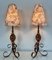 Japanese Table Lamps From Tarogo, 1980s, Set of 2 2