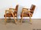 Bridge Armchairs in Natural Beech, 1950s, Set of 2, Image 20