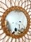 French Rattan Mirror, 1950s, Image 3