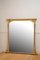Specchio grande vittoriano in legno dorato, Immagine 1