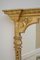 Espejo victoriano grande de madera dorada, Imagen 10