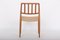Solid Teak Model 83 Chairs by Niels Otto (N. O.) Møller for J. L. Møllers, Denmark, Set of 4 11