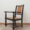 Mid-Century French Wooden and Rush Armchairs, Set of 2 4