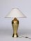 Klassische Messing Lampe in Balusterform, 1970er 2