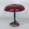 Lámpara de mesa italiana vintage de latón y laca, años 50, Imagen 7