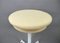 White Metal Stool from Bremshey & Co., Germany, 1970s, Image 5