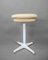 White Metal Stool from Bremshey & Co., Germany, 1970s 3