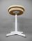 White Metal Stool from Bremshey & Co., Germany, 1970s, Image 4