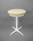 White Metal Stool from Bremshey & Co., Germany, 1970s 1
