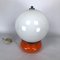 Vintage Italian Murano Glass Table Lamp by Mazzega, Image 2