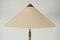 Vintage Bamboo and Brass Floor Lamp, 1960s 2