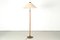 Vintage Bamboo and Brass Floor Lamp, 1960s 1