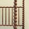 Antique French Spindle Wood Bed, 1900s, Image 4