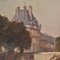 P. Sain, Pont Neuf in Paris, Oil on Canvas, 19th Century, Image 3