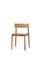 Natural Oil Rectangular Citizen Chair by etc.etc. for Emko 4