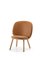 Naïve Low Chair in Vintage Cognac Leather by etc.etc. for Emko, Image 3