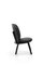 Naïve Low Chair in Lambada Black Leather by etc.etc. for Emko, Image 4
