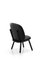 Naïve Low Chair in Lambada Black Leather by etc.etc. for Emko, Image 5