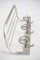 Aluminum Coat Rack, 1960s 6