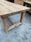 Oak Farm Table and Benches, Set of 3 8