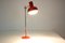 Lámpara de escritorio roja de Josef Hurka, años 60, Imagen 6