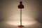 Lámpara de escritorio roja de Josef Hurka, años 60, Imagen 11