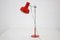 Lámpara de escritorio roja de Josef Hurka, años 60, Imagen 2