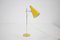 Lámpara de escritorio amarilla de Josef Hurka, años 60, Imagen 3