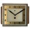Art Deco Wooden Clock, Czechoslovakia, 1950s 1