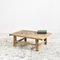 Small Antique Elm Coffee Table 1