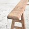 Antique Elm Pig Bench 4