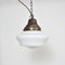 Antique Church Opaline Pendant Light 1
