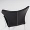 Papilio Black Leather Dining Chairs by Naoto Fukasawa for B&b Italia, Set of 6 11